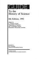 Book cover for Guide to the History of Science