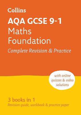 Cover of AQA GCSE 9-1 Maths Foundation All-in-One Complete Revision and Practice