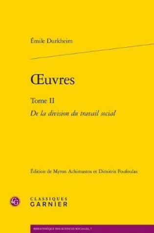 Cover of Oeuvres