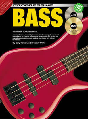 Book cover for Progressive Bass Guitar