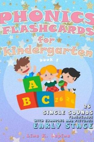 Cover of Phonics Flashcards for Kindergarten