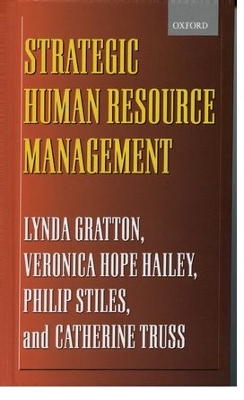 Book cover for Strategic Human Resource Management