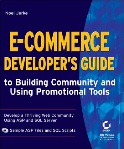 Book cover for E-commerce Developer's Guide to Building Community and Using Promotional Tools