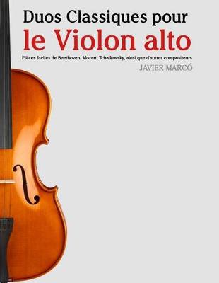 Book cover for Duos Classiques Pour Le Violon Alto