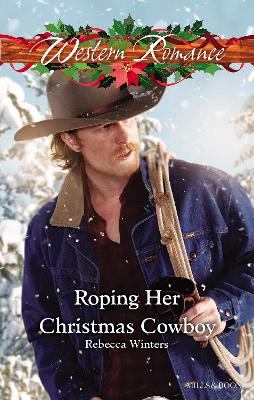 Book cover for Roping Her Christmas Cowboy