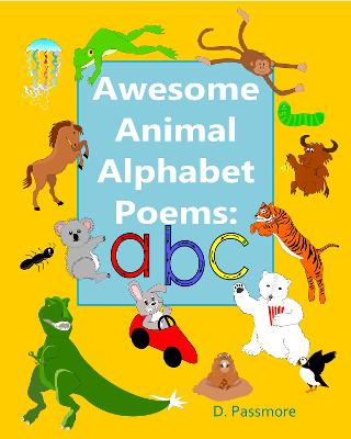 Book cover for Awesome Animal Alphabet Poems