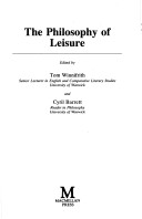 Book cover for The Philosophy of Leisure