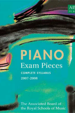 Cover of Piano Exam Pieces