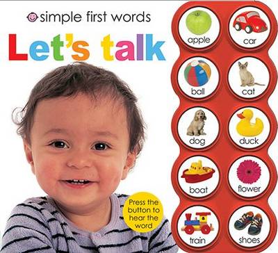 Book cover for Simple First Words - Let's Talk