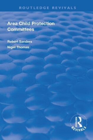 Cover of Area Child Protection Committees