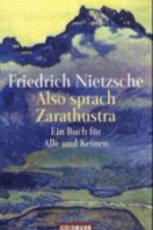 Cover of Also Sprach Zarathustra