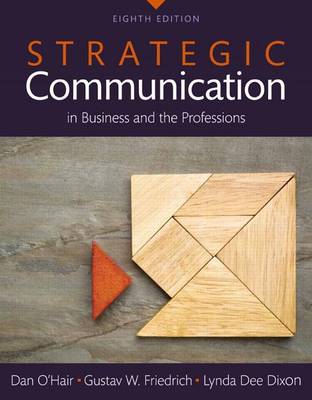 Book cover for Strategic Communication in Business and the Professions -- Books a la Carte