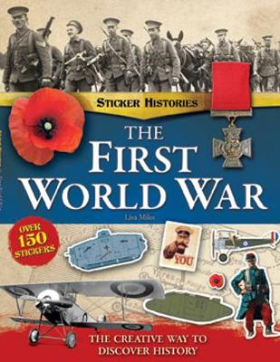 Book cover for The First World War Sticker History Book