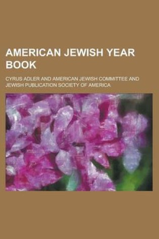 Cover of American Jewish Year Book