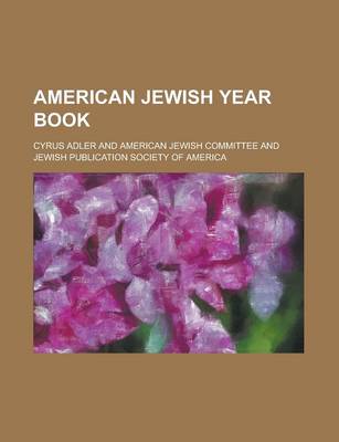 Book cover for American Jewish Year Book