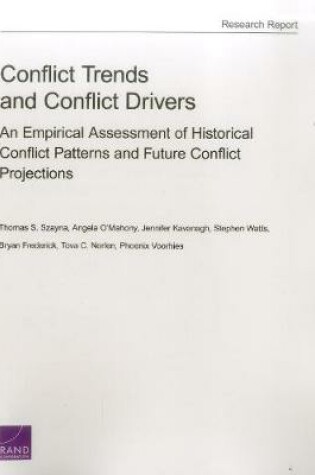 Cover of Conflict Trends and Conflict Drivers