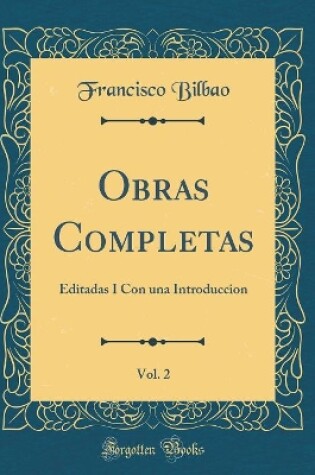 Cover of Obras Completas, Vol. 2