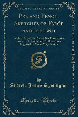 Book cover for Pen and Pencil Sketches of Faröe and Iceland