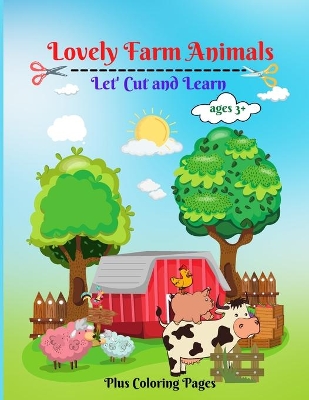 Book cover for Lovely Farm Animals