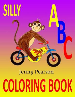 Book cover for Silly ABC Coloring Book