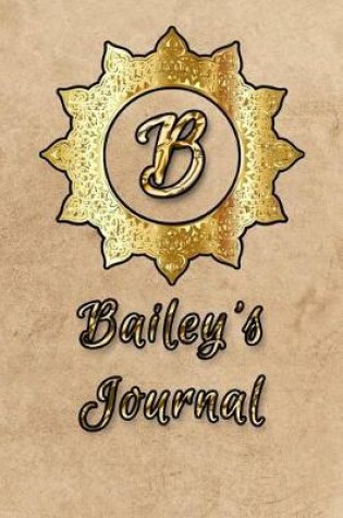 Cover of Bailey's Journal