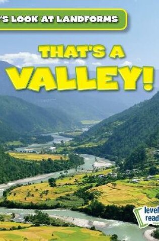 Cover of That's a Valley!