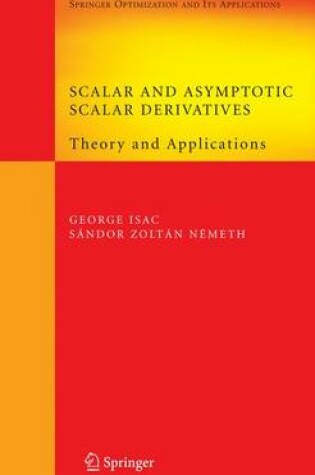 Cover of Scalar and Asymptotic Scalar Derivatives