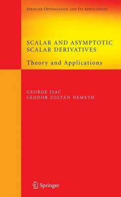 Book cover for Scalar and Asymptotic Scalar Derivatives