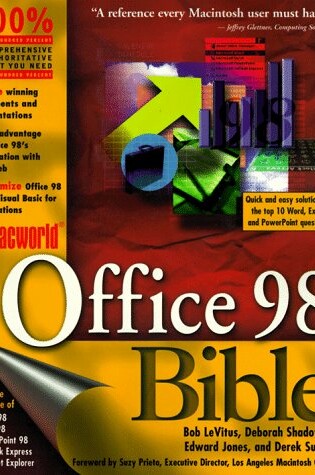 Cover of Macworld Office 98 Bible