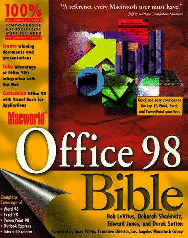 Cover of Macworld Office 98 Bible