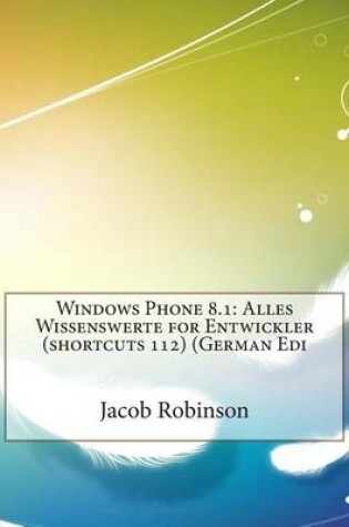 Cover of Windows Phone 8.1