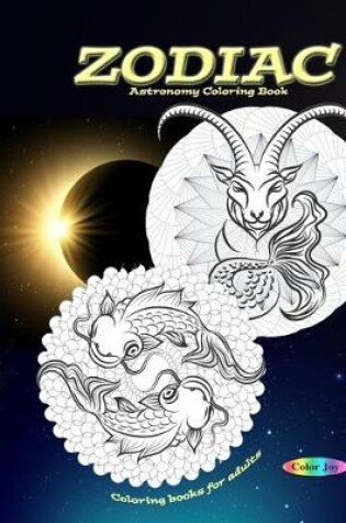 Cover of ZODIAC coloring books for adults