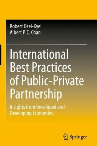 Cover of International Best Practices of Public-Private Partnership