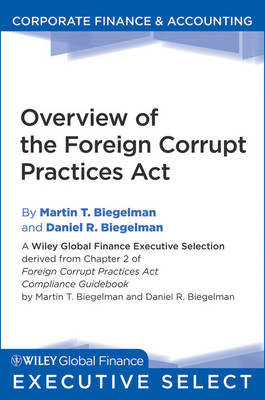Book cover for Overview of the Foreign Corrupt Practices ACT