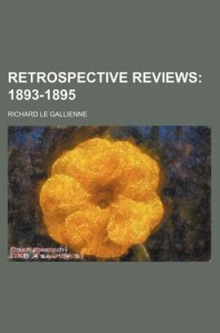 Cover of Retrospective Reviews (Volume 2); 1893-1895
