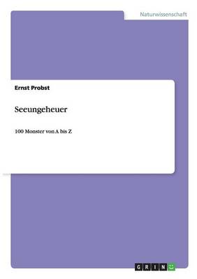 Book cover for Seeungeheuer