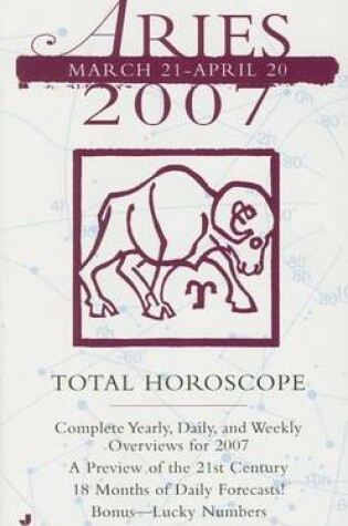 Cover of Aries 2007