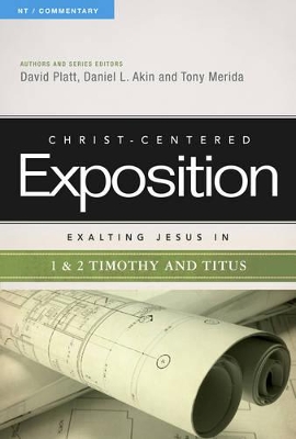 Book cover for Exalting Jesus in 1 & 2 Timothy and Titus