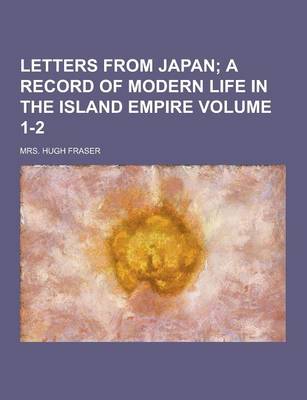 Book cover for Letters from Japan Volume 1-2