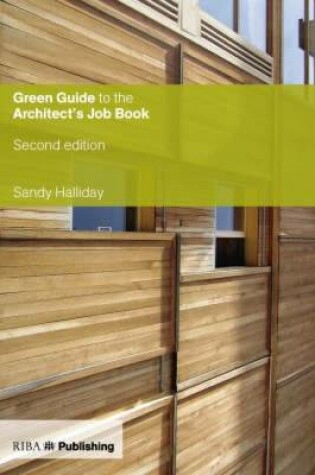 Cover of Green Guide to the Architect's Job Book