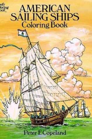 Cover of American Sailing Ships Coloring Book