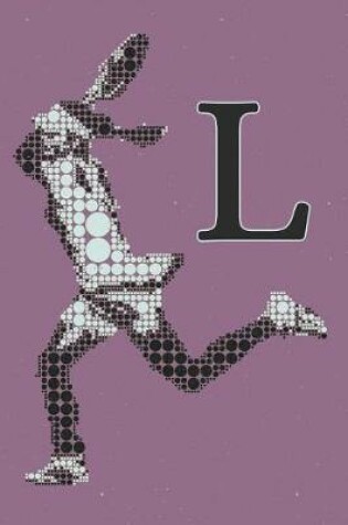 Cover of L Monogram Initial Tennis Journal