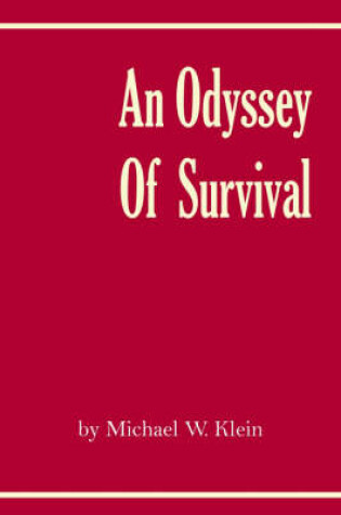 Cover of An Odyssey Of Survival