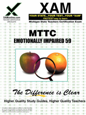 Cover of Mttc Emotionally Impaired 59 Teacher Certification Test Prep Study Guide