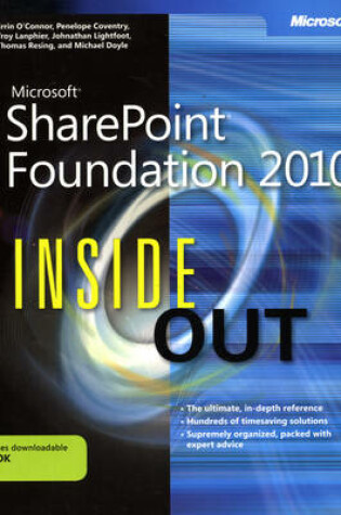 Cover of Microsoft SharePoint Foundation 2010 Inside Out