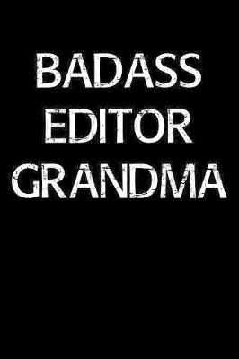 Book cover for Badass Editor Grandma