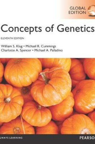 Cover of Concepts of Genetics with MasteringGenetics, Global Edition