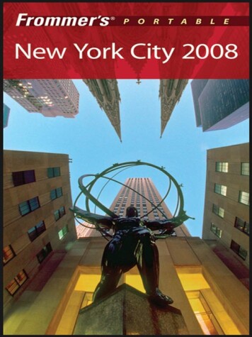 Cover of Frommer's Portable New York City 2008