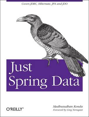 Book cover for Just Spring Data