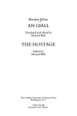 Cover of An Giall AND The Hostage